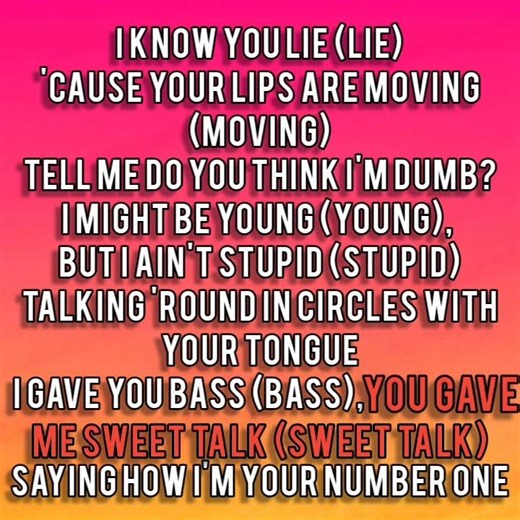Lips are movin' - lyrics #MeghanTrainor