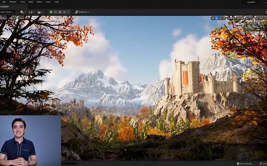 Unreal Engine 5 Beginner Tutorial - UE5 Starter Course 2022