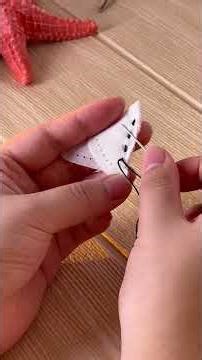 Shark finger puppet tutorial:Sewing E (Back panel)