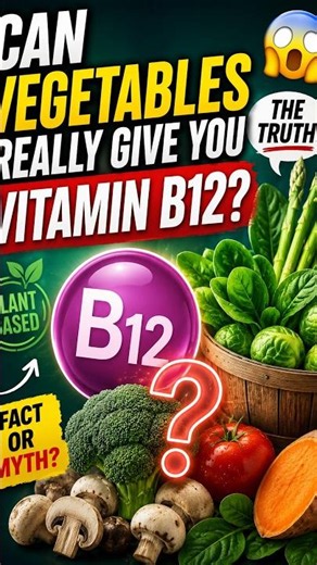 Can Vegetables Really Give You Vitamin B12? 😱 The Truth!