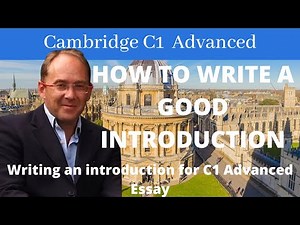 Best Introduction For Your Cambridge C1 Advanced Writing(CAE) Essay