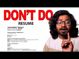 How to make ARTIST RESUME for school jobs/Graphic Designers/Art Gallery | Sukhmoy Art