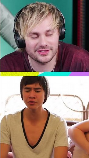 5 Seconds Of Summer Reacts To Calum Hood's Deep V Neck #5sos #shorts