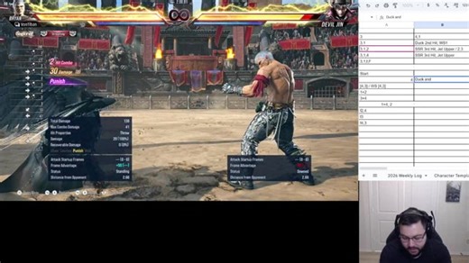 Practicing Bryan Fundamentals in Ranked Match! Labbing DevilJin Movelist! After, Maximizing Counter Hits Situations! Right-Side Sundays!