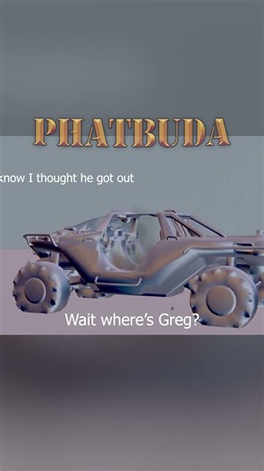 Tragic 3 Halos 🎞️ #halo #phatbuda #3danimation