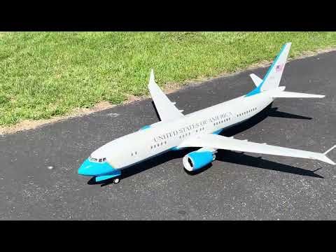 Freewing AL37 Airliner Twin 70mm EDF Jet Air Force One , Maiden Flight
