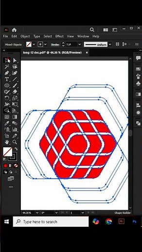 Adobe illustrator tutorial for beginners #logo #illustrator