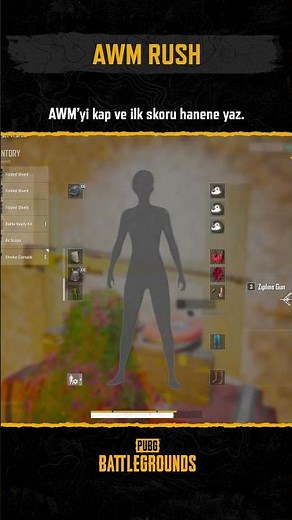 UGC MOD OVERVIEW – AWM Rush #PUBG #BATTLEGROUNDS