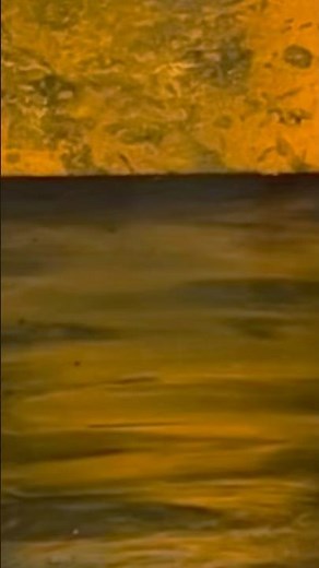 Simple black and orange spray paint art!