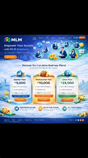 WebSwift Technology on Instagram: "🚀 Launch your MLM business with a powerful, fully automated software solution! At WebSwift Technology, we build secure, scalable, and custom MLM software with smart dashboards, network genealogy, payouts, withdrawals, fund management, reports, and complete admin control — everything you need to grow your MLM business digitally. Whether you need a ready-made MLM platform or a fully customized MLM software, we deliver solutions tailored to your business goals. �