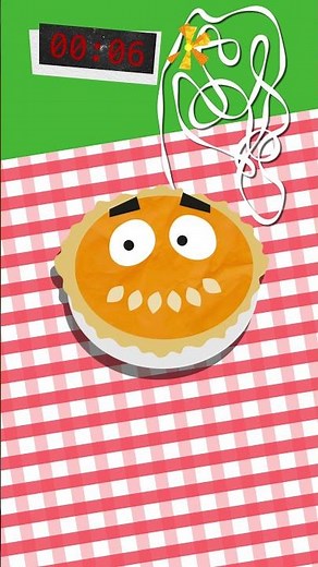 20 Second 💣🥧 #thanksgiving #pumpkinpie Bomb - Exploding #timer for #kids