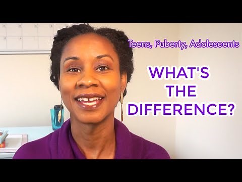 Teens, Puberty, and Adolescence.