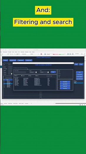 Build a Complete CRM in Excel VBA #excel #automation #tutorial