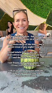 The 80/20 lifestyle 🙌 �80% of the time I’m focused—nourishing foods, workouts, supplements, staying consistent. �But that other 20%? I give myself grace. I enjoy the wine, the dessert, the couch time. No guilt. It’s the balance that keeps me going for the long haul 💪 | Chris Freytag Get Healthy U