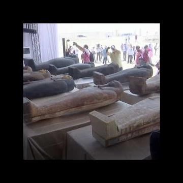 Egypte: Découverte de 59 sarcophages intacts, vieux d'au moins 2.500 ans