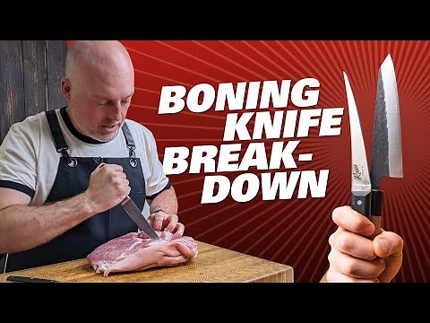 Honesuki v.s. Flexible Boning Knife - BONING KNIFE SUPER COMPARISON