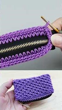Crochet Zipper Pouch