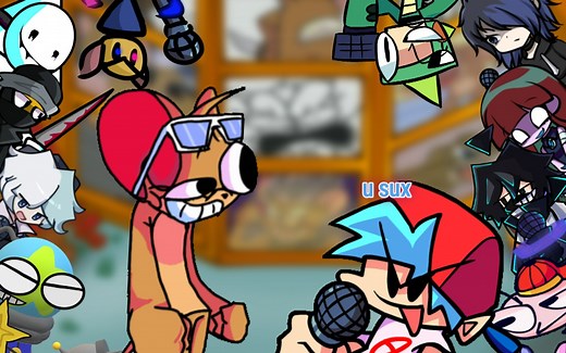 (V2) [FNF'] 全员唱Meme Mania