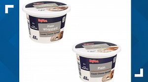 Hy-Vee recalling spreadable cream cheese, cookies and cream snack mix products