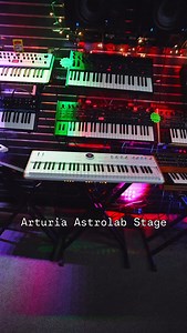 Creating dreampop sounds with the @arturia_official Astrolab Stage Keyboard   1,000+ expertly-crafted presets from pianos to pads  Import up to 10K custom sounds  17 powerful effects incl. delay, reverb, chorus, and phaser  Connect to computers, iOS devices, and pedals via USB, Bluetooth and WiFi #arturia #synth #piano #synthwave #vaporwave #dreampop | Chuck Levin's Washington Music Center | Facebook