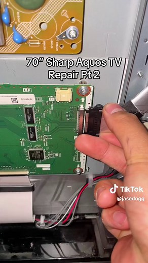 Im stuck! Both main board and TCON Board replaced. No image or sound. Only standby light and power on. Any suggestions please let me know!