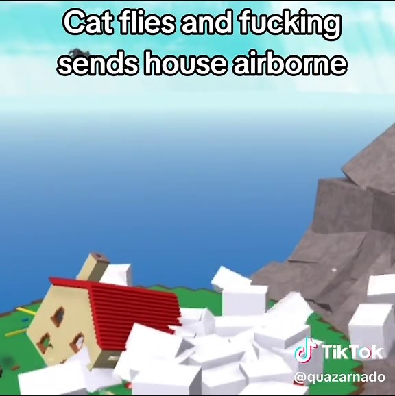 Natural Disasters in Roblox: Cat's Wild Adventure