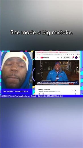 12 YEAR OLD GIRL DID A STRING OF ROBBERIES... JUVENILE SYSTEM NEEDS TO GO !!!