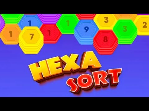 Hexa Sort Master 3d Game Gameplay Android Mobile