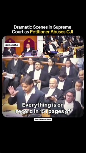 Lawyer Abused CJI India in Case Argument 💔🔥🤔😡 #cji #lawyer #legalawareness #indianconstitution