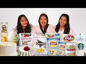 EATING ONLY WHITE COLOUR FOOD FOR 24 HOURS 🤍 CHALLENGE | PULLOTHI