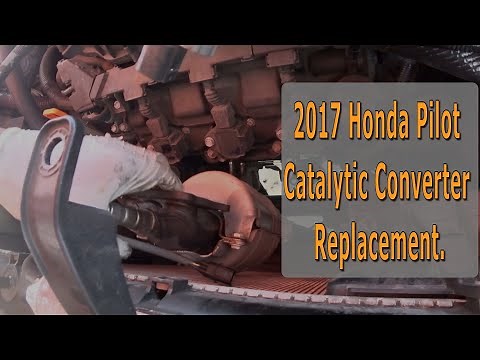 2017 Honda Pilot Catalytic Converter Replacement. Code P0430