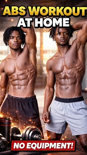 10 Minute Abs Workout at Home 🔥 No Gym | No Equipment #abs #workout #shorts #absworkout #fatloss