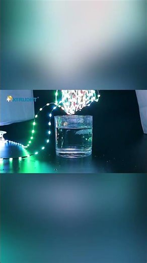 WS2811 Addressable LED Pixel String 1000 LEDs RGB 5V/12V IP68 Waterproof，3