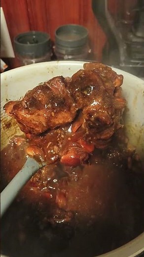 Wow!!! 60 minute Jamaican oxtails😋Ninja Tenderctisp pressure cooker