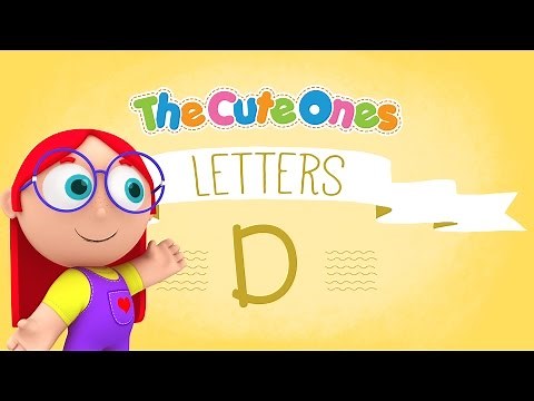 Letter D - LETTERS - The Cute Ones - Activities