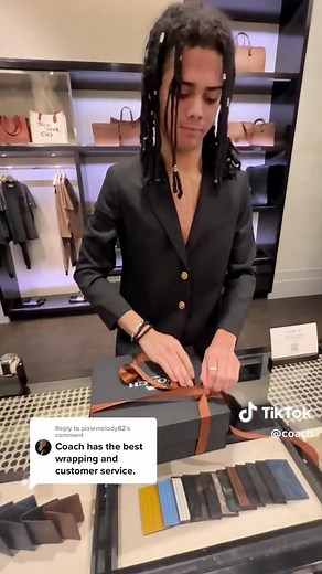 Gift Wrapping Ideas for Coach NY Soft Tabby Bags