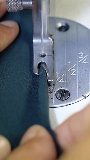 Rolled Hem Foot Technique for Professional Finishing on Chiffon This tutorial focuses on using the rolled hem foot to create a flawless, professional hem on chiffon and other delicate fabrics. You will learn how to stabilize the material, prepare the folded edge, and guide the narrow hem smoothly through the curling channel of the presser foot. The video also demonstrates how to manage fabric that tends to stretch or shift, how to maintain even tension, and how to keep the hem width consistent t