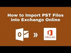 How to Import PST File to Exchange Online | Complete Tutorial