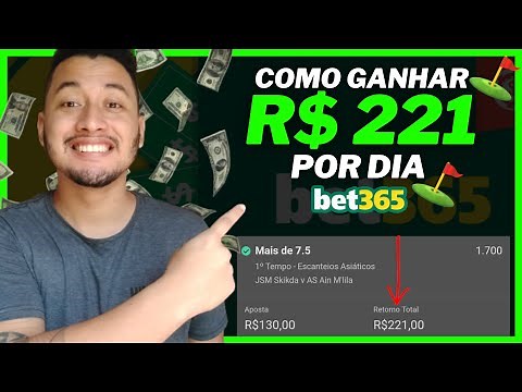 How to EARN R$221.00 Per Day on bet365 with JUST ONE Click using this strategy (Doing it live)