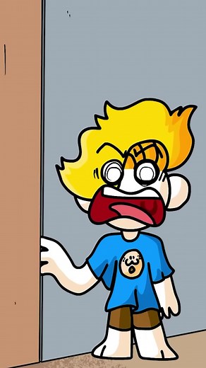 This could've ended badly...😵‍💫 #haminations #animation #cartoon #funny #meme #skit #lol