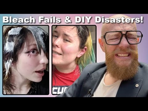 Hair Fails That Made Me SCREAM !!! (Bleach Fails & DIY Disasters!)