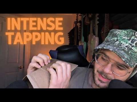 Intense BASS Tapping ASMR (very tingly)