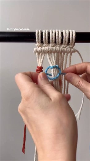 1.8K reactions · 15 comments | Super easy macrame knot 臨 perfect for keychains and wall hangings ✨ #macrame #macrametutorial #macrameart #diy #macrameknot | Sana Macrame | Facebook