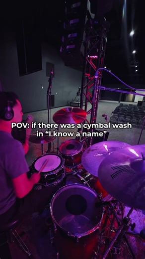 Cymbal Wash in 'I Know a Name' Performance