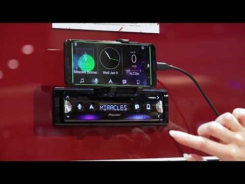 CES 2019: Pioneer SPH-10BT single-DIN smartphone receiver | Crutchfield video