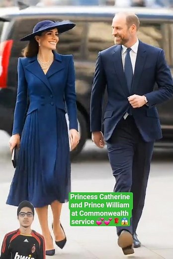 Prince William abd kate present at commonwealth service 😱#shrots #shortvideo #william #kate