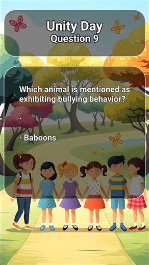 Unity Day Trivia: Celebrate Kindness & Inclusion: 7-10