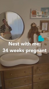 34 weeks and nesting for the tiniest VIP! 🍼✨ #NestingInstincts #CleaningAllTheThings" 📽️ @tstepfitness #newborn #momlife #babylove #cutebaby #pregnancy #babysleep #toddlersleep #babysleeptips #sleepconsultant #sleeptips #babysleephelp #sleephelp #tiredmom #newbornsleep #babysleepexpert #babyrolling #lovetodream #swaddling #swaddleup #safesleep #sleepingbag #sleepsack #wombtoworld #babymilestones | Love To Dream