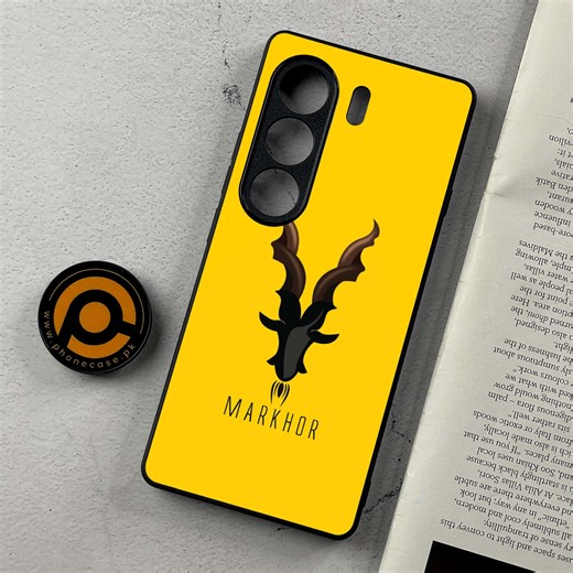 Tecno Camon 40 Pro - Markhor Series - Premium Metal Printed Soft Bumper Shockproof Case (Copy)