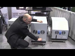 Noisy vacuum pump & Noise Reduction Enclosure from MS NOISE